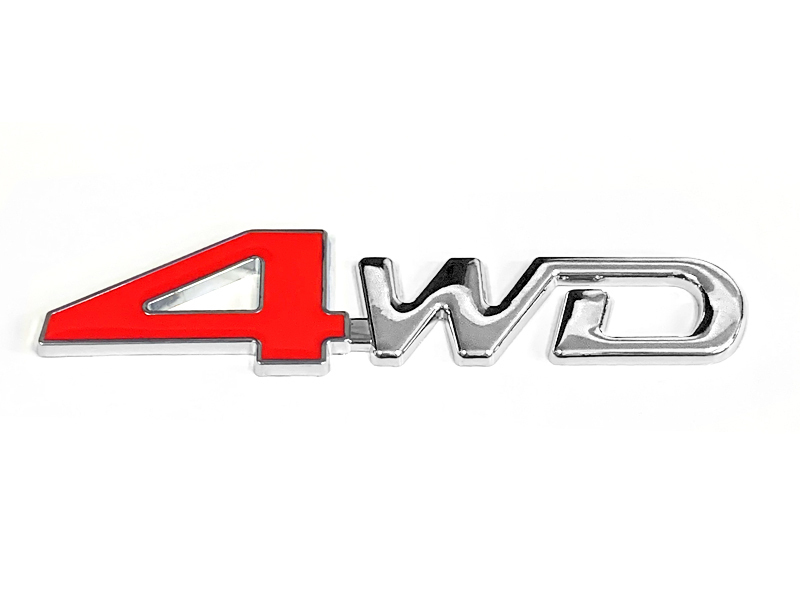 新品 送料0円 4wd ロゴ エンブレム メタルステッカー レッド 立体 両面テープで簡単取り付け 金属製 車 汎用 の落札情報詳細 ヤフオク落札価格情報 オークフリー スマートフォン版