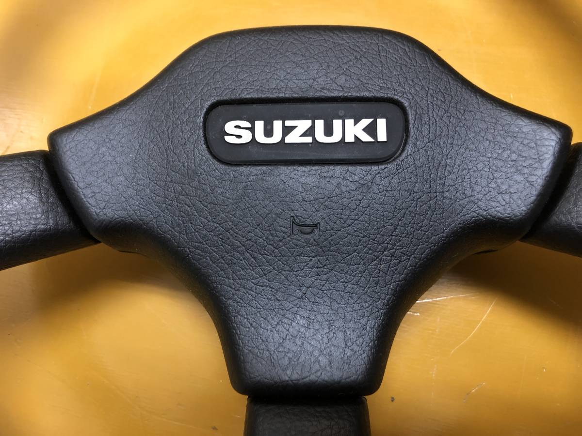 スズキ EA11R カプチーノ 純正ステアリング 中古品の落札情報詳細