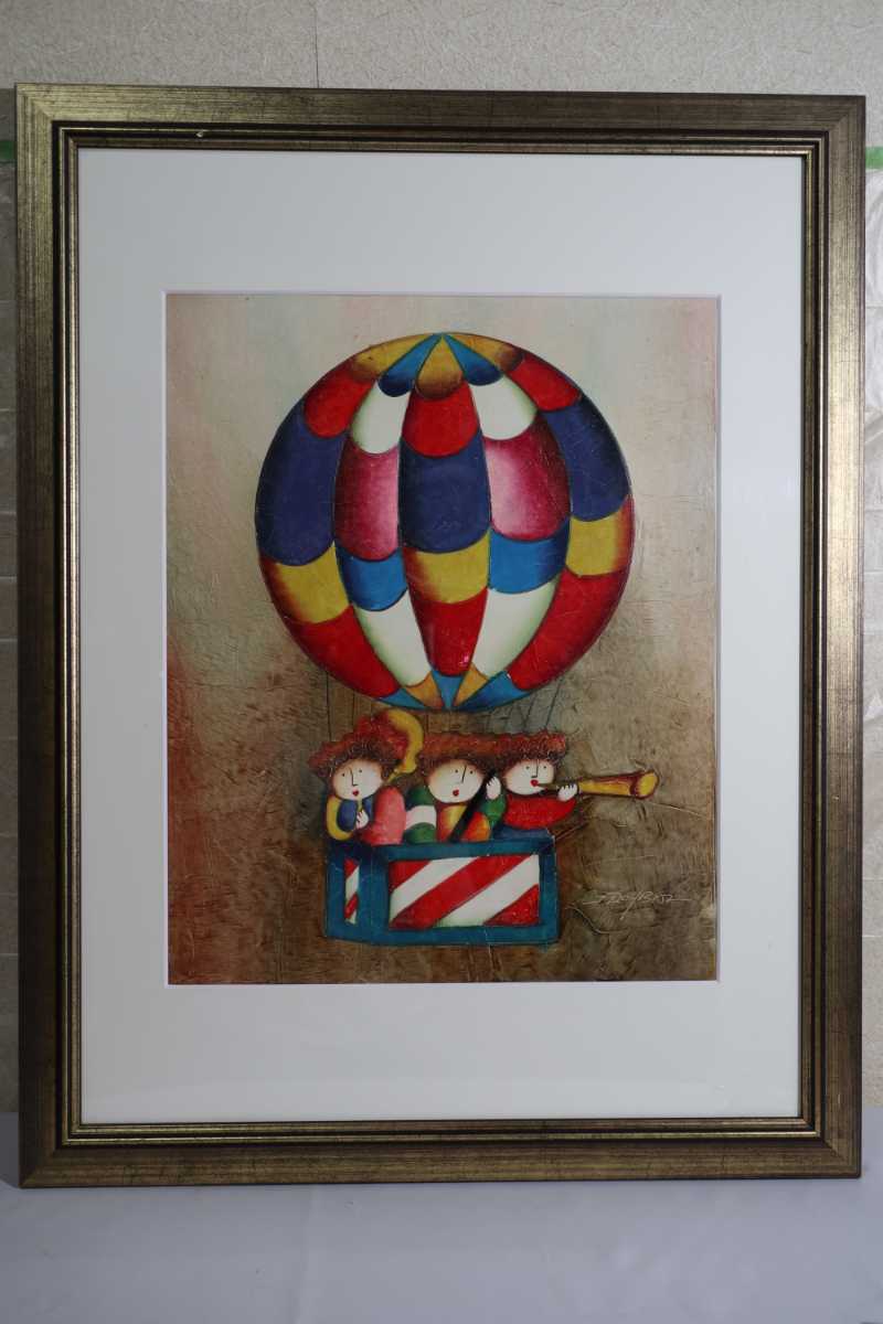 No.5 ジェイ・ロイバル Jey roybal 油彩画 額装 大型絵画 ファンタジー