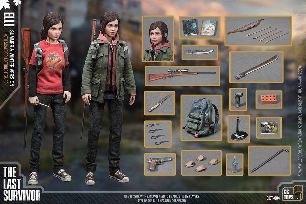 cctoys ラストオブアス 1/6 CCTOYS ザラストオブアス2 3セットフィギュア1/6 ホットトイズ