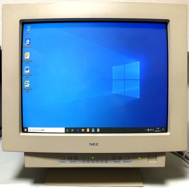 1円スタート】◇NEC 17型 CTRディスプレイ D171 1280×1024 SXGA VGA