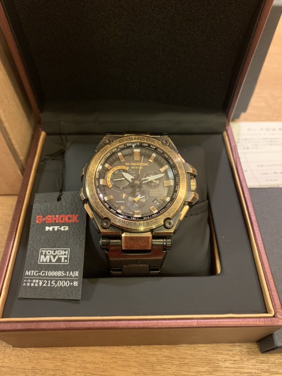 限定品 MTG-G1000BS-1AJR 極美品の落札情報詳細 - Yahoo!オークション  
