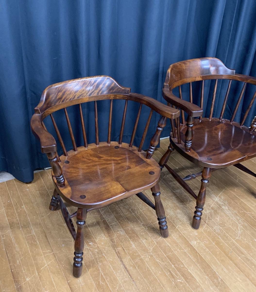 松本民芸家具 ダイニングチェア NC型 ミズメザクラ 刻印あり