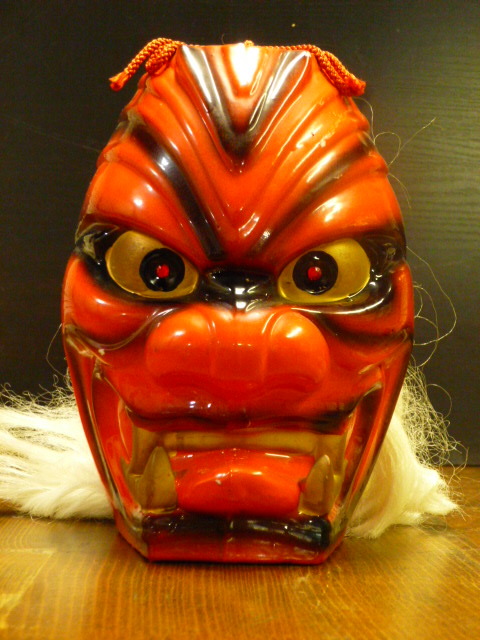 岩手県北上市 鬼剣舞祭り 鬼の面 郷土玩具 【未使用品 壁掛け】