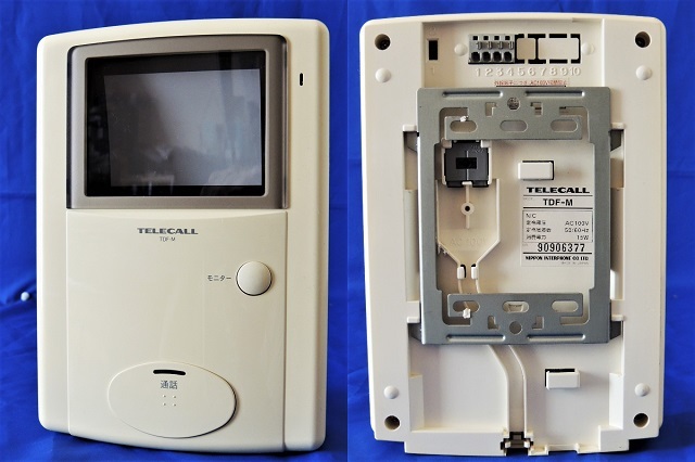 TELECALL(日本インターホン)☆ドアホン/TDF-M(親機)/TDF-W(子機