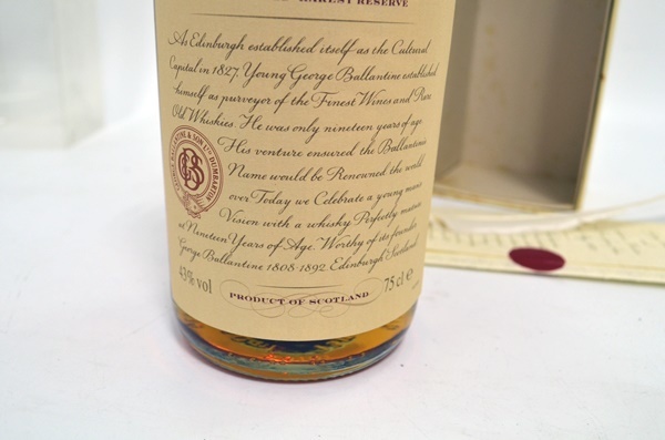 新品】Ballantines バランタイン 19年 Signature シグネチャー