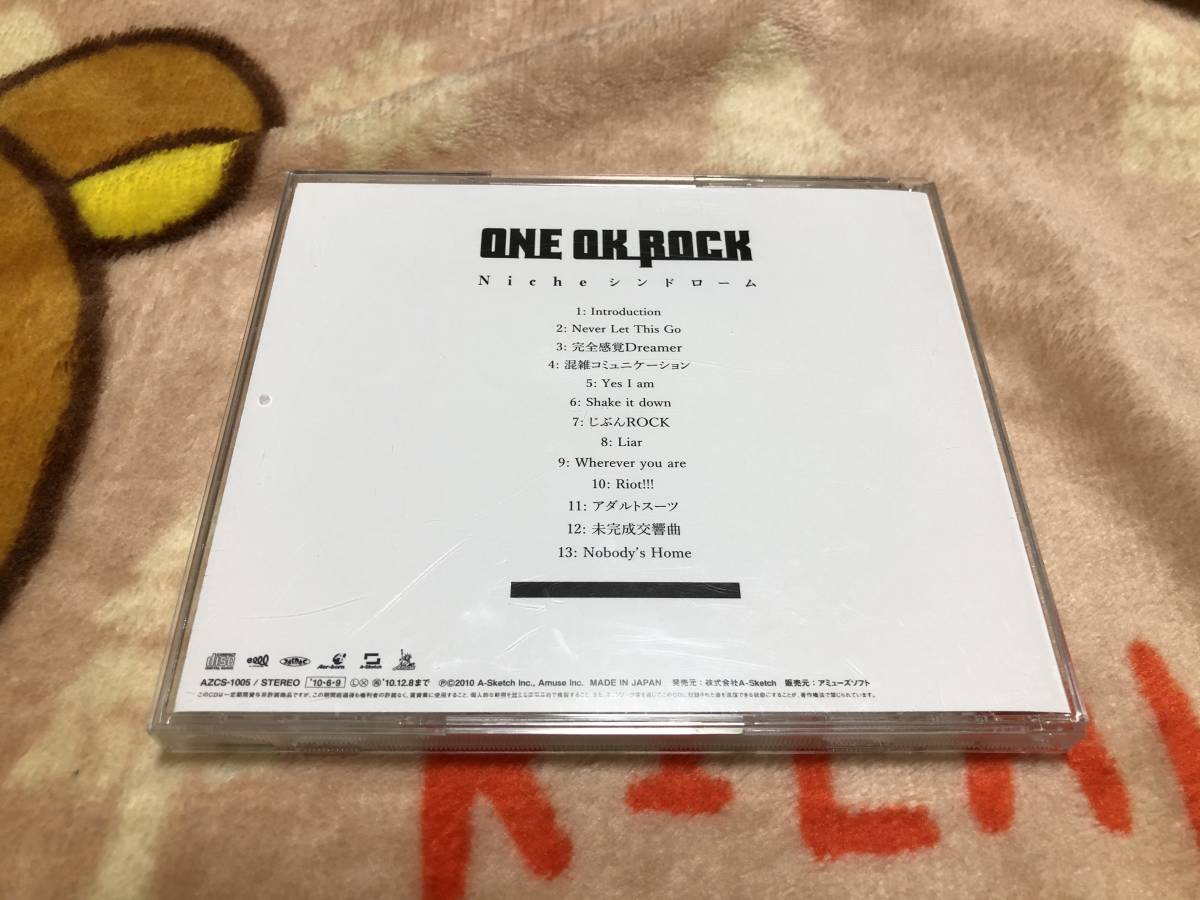 One Ok Rock Nicheシンドローム Cd 帯付 アルバム ワンオク の落札情報詳細 ヤフオク落札価格情報 オークフリー スマートフォン版