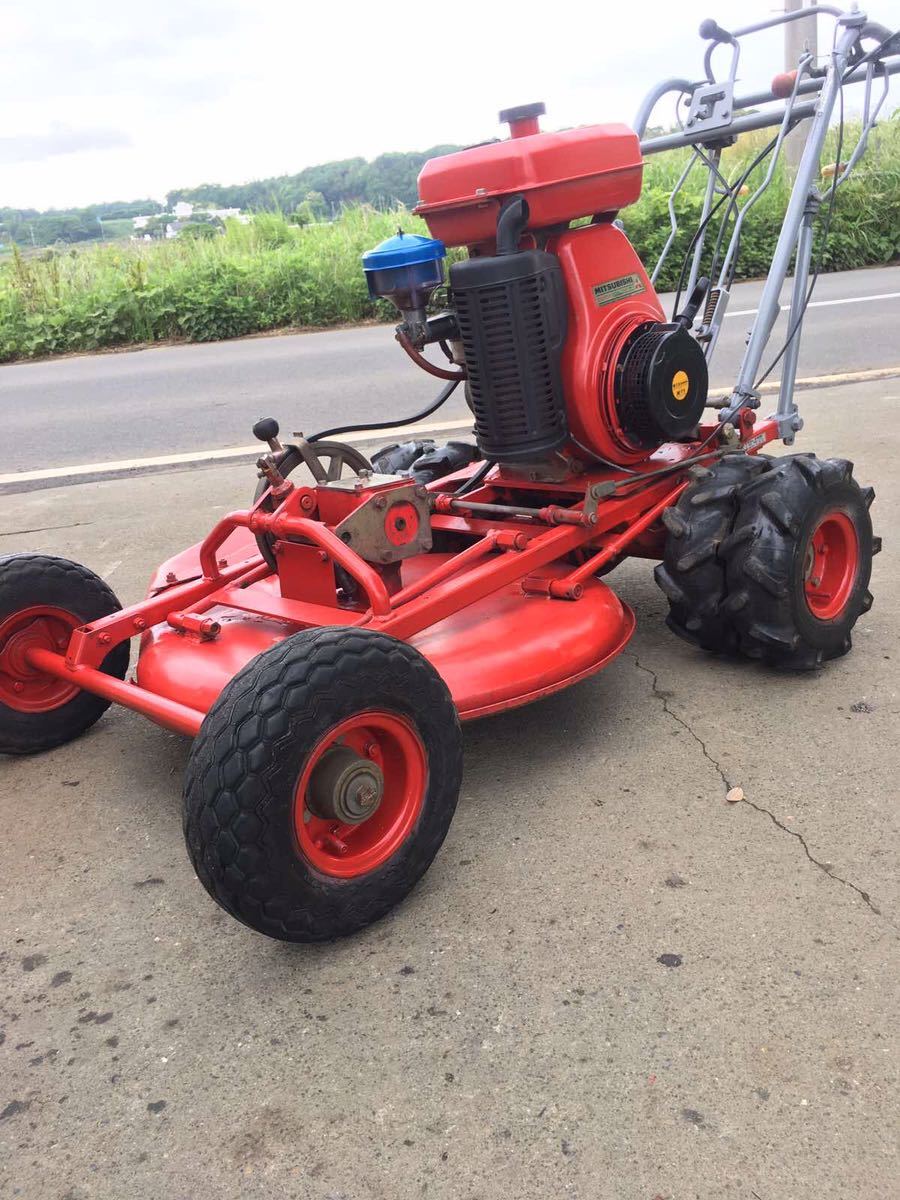 SOLD OUT】共栄社 自走式草刈機 ロータリーモア バロネス GM64 2WD 8