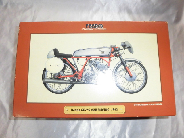 EBBRO HONDA CR110 CUB RACING 1962 カブ RED エブロ 1/10スケール