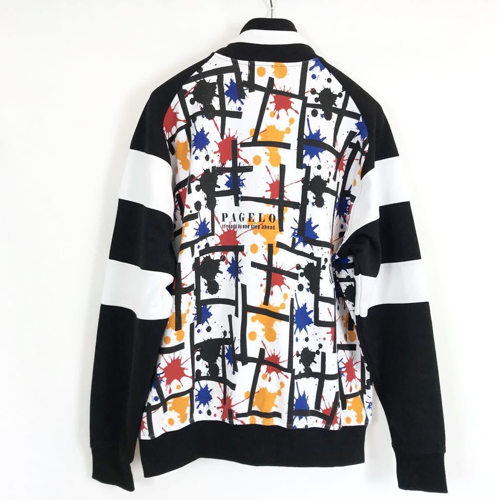 48 1 7 Pagelo パジェロ ジップアップ トレーナー メンズ トップス Ll 大きめサイズ 長袖 カラフル 長袖トレーナー の落札情報詳細 ヤフオク落札価格情報 オークフリー スマートフォン版