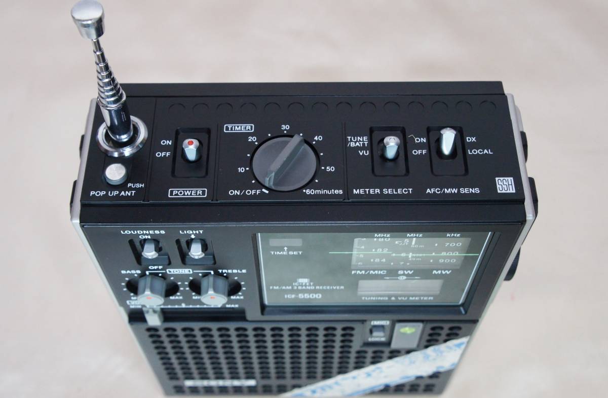 ☆とても綺麗☆受信できます☆SONYスカイセンサー5500☆Skysensor ICF