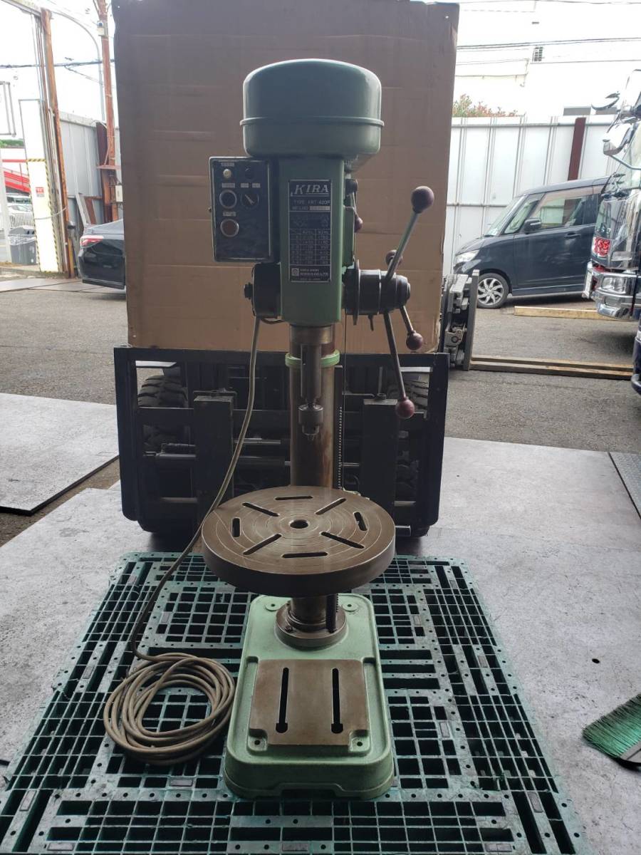 Kira タッピングボール盤 Krt 4 ドリル タップ 穴あけ 0v キラ ボール盤 の落札情報詳細 ヤフオク落札価格情報 オークフリー スマートフォン版