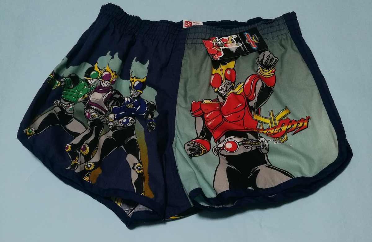 新品】未使用 仮面ライダークウガ 160サイズ バンダイ トランクス の 