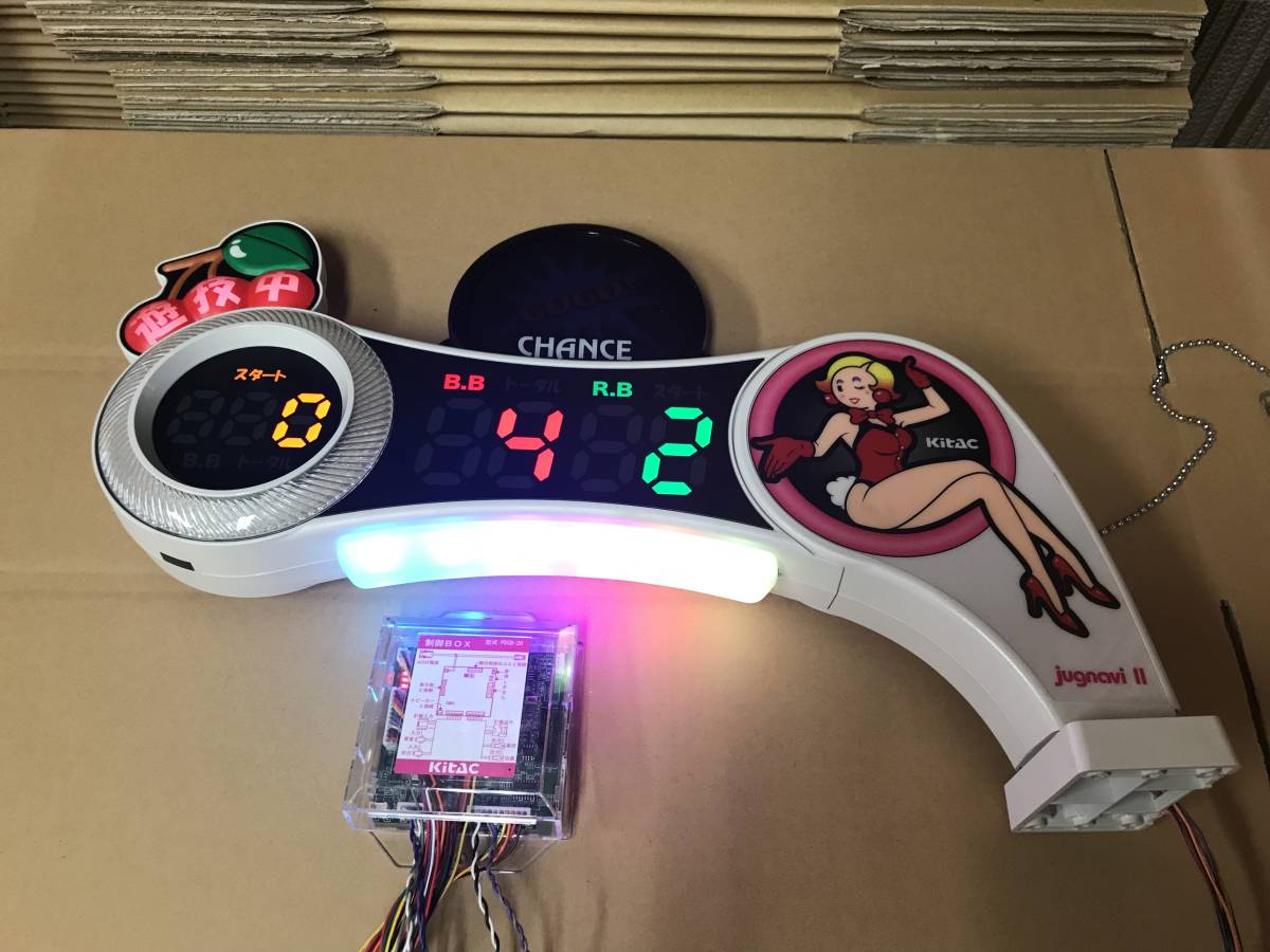 家庭用加工済み！ データカウンター ジャグナビ１スピン付き　スロット用 家庭用加工済み！ データカウンター ジャグナビ1 スロット用