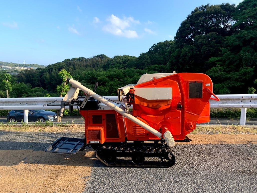 クボタ Harvester ゆたか 脱穀機 RH400 現状渡し 【公式通販】