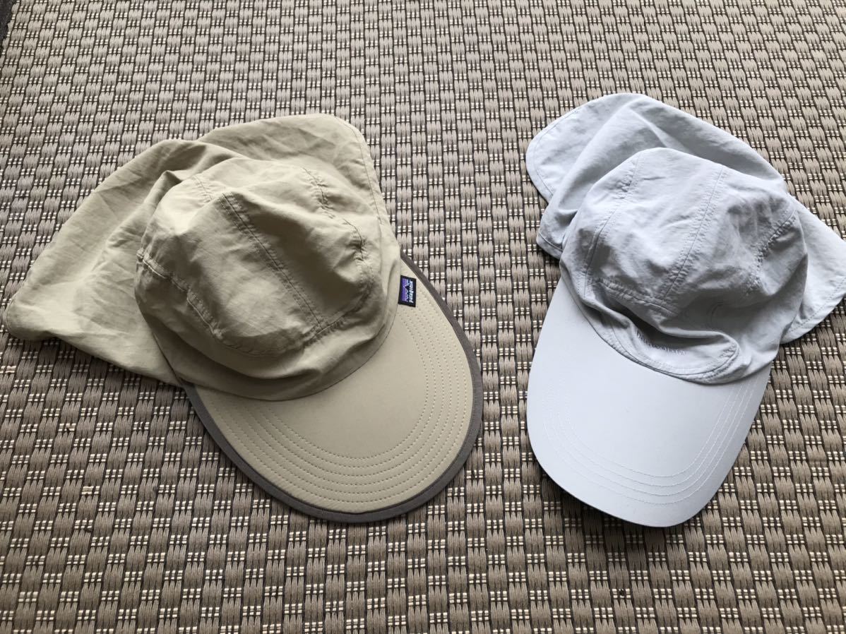 【Made in USA 】中古　パタゴニア　キャップ　ランニング・ハイキング等 20年 patagonia Airdini Running Cap 黒 パタゴニア エア