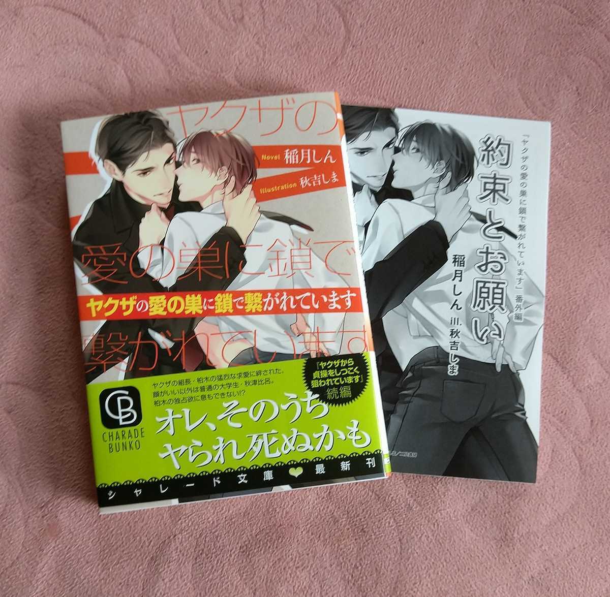 ヤクザの愛の巣に鎖で繋がれています 稲月しん 秋吉しま Ssペーパ 付 シャレ ド文庫 の落札情報詳細 ヤフオク落札価格情報 オークフリー スマートフォン版