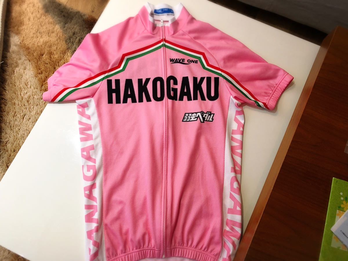 Sサイズ Wave One ウェイブワン 弱虫ペダル 箱根学園 マリアローザ 半袖 サイクルジャージ ビブショーツ ロードバイク 自転車 箱学 の落札情報詳細 ヤフオク落札価格情報 オークフリー スマートフォン版