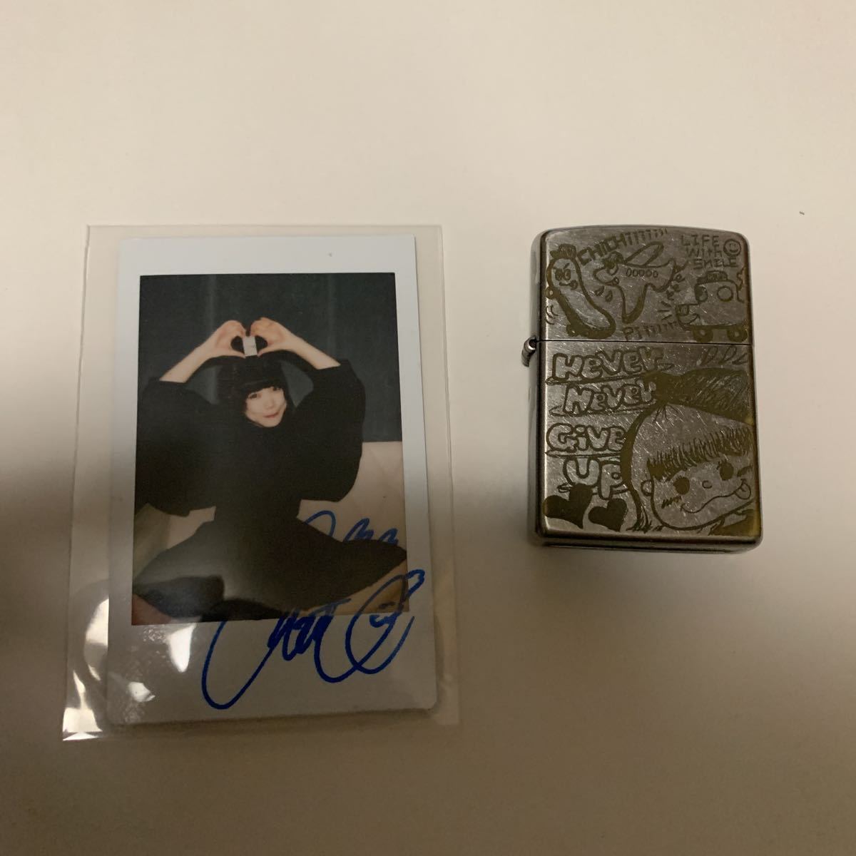 BiSHセントチヒロチッチ zippo サイン入りチェキ（ZIPPO BiSH