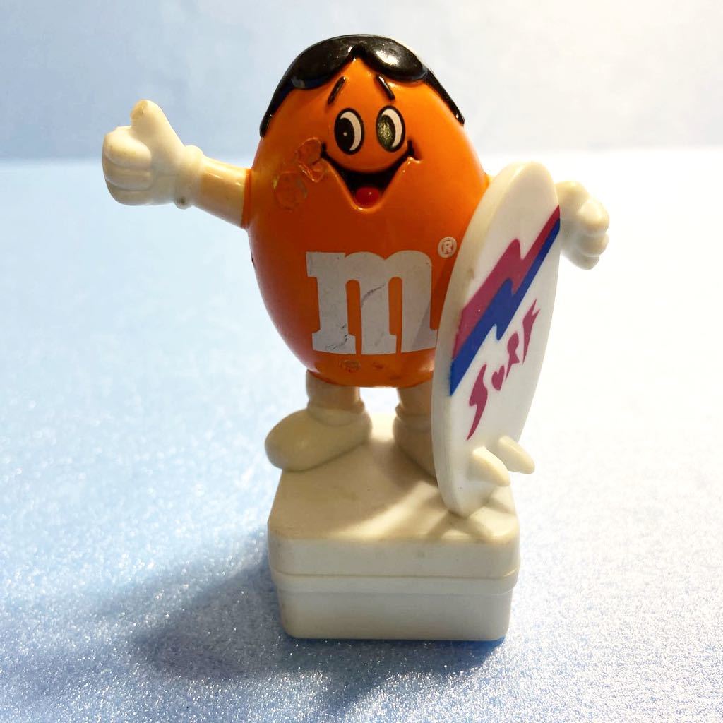 m&mオレンジ Vintage m m s ディスペンサー フィギュア エムアンドエム
