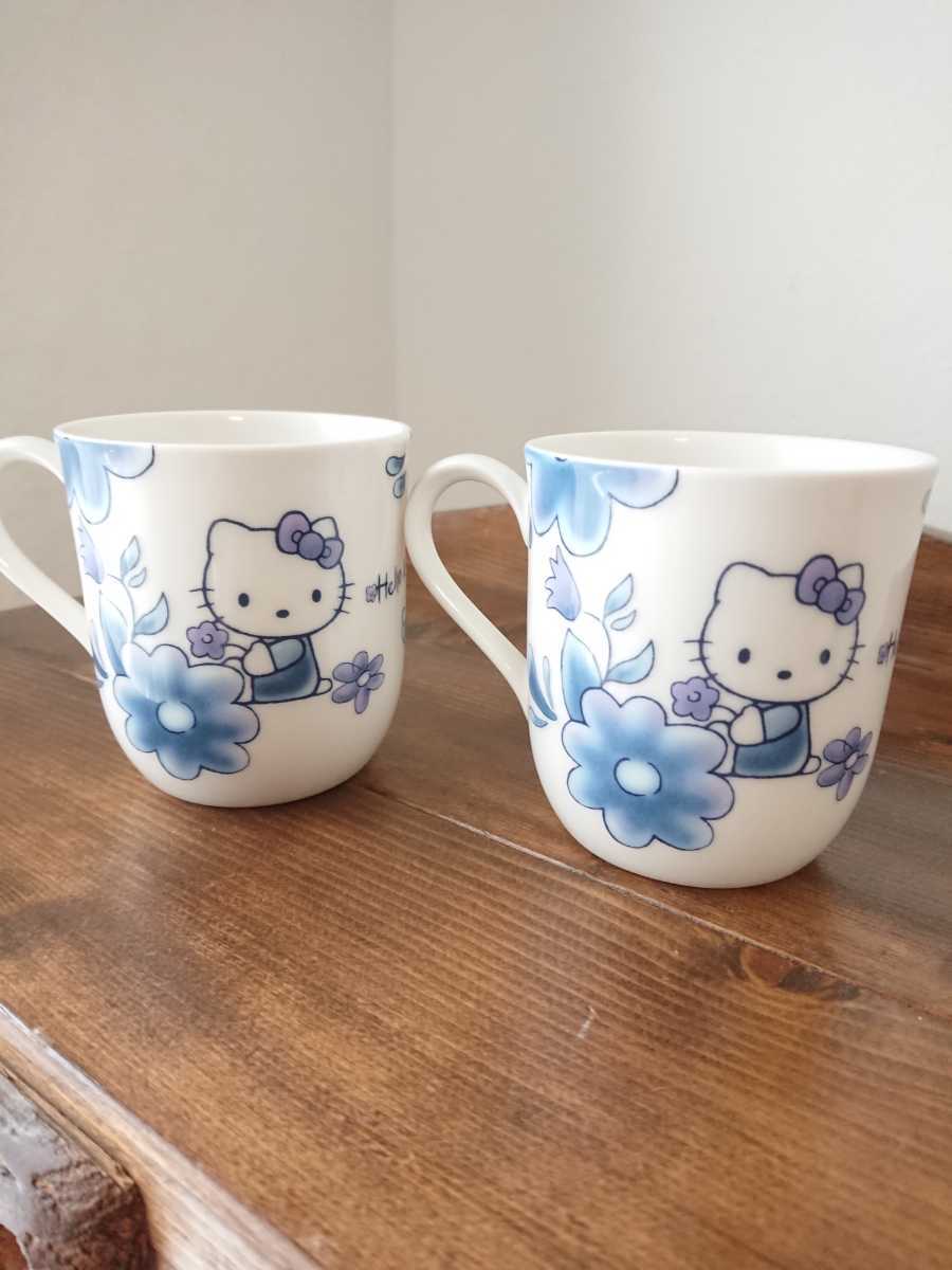 ハローキティ☆NIKKO☆マグカップ☆ペア☆セット☆硬質陶器☆食器