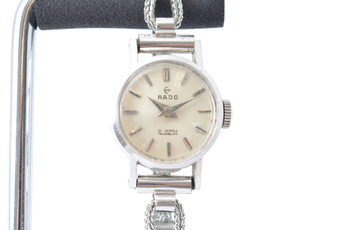 RADO ラドー INCABLOC PLATINUM レディース手巻き 腕時計 RADO ラドー