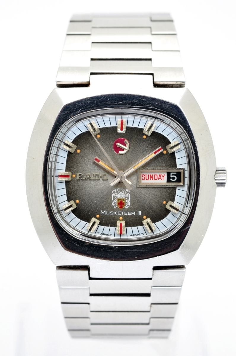 ラドー RADO マスケティアⅢ MUSKETEERⅢ メンズ腕時計 自動巻き