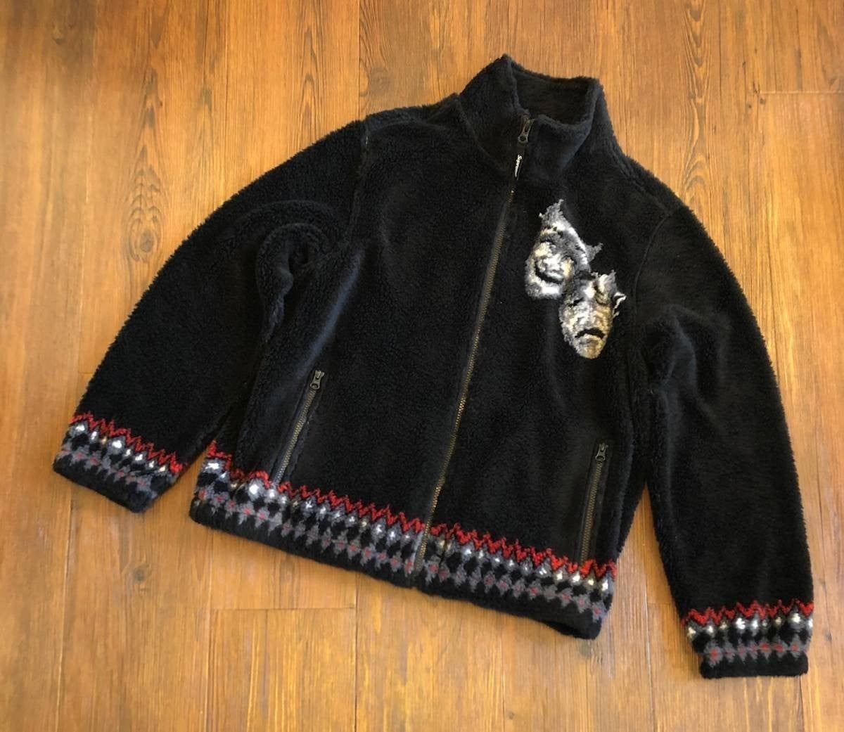 モーガン蔵人着】シュプリーム SUPREME マスク ボアフリースジャケット