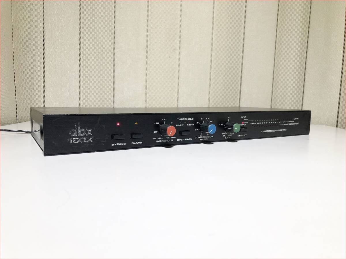【中古】DBX 160XT ラックマウント コンプレッサー dbx 160XT Compressor 1ch コンプレッサー 音楽制作 -a491