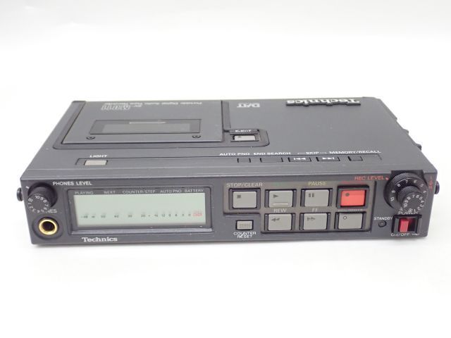 Technics テクニクス ポータブルDATレコーダー SV-MD11 + 電源