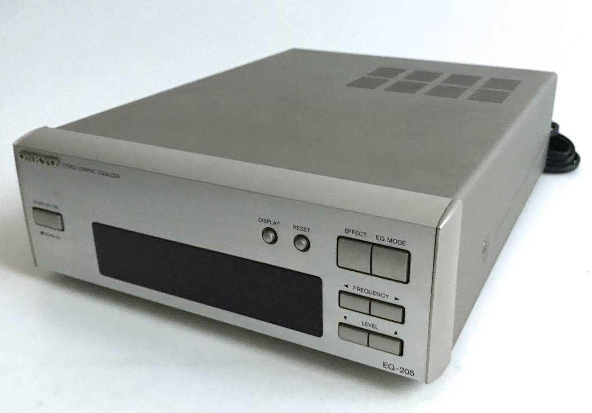 ONKYO グラフィックイコライザー EQ-205 オンキョー ∩ 64710-4