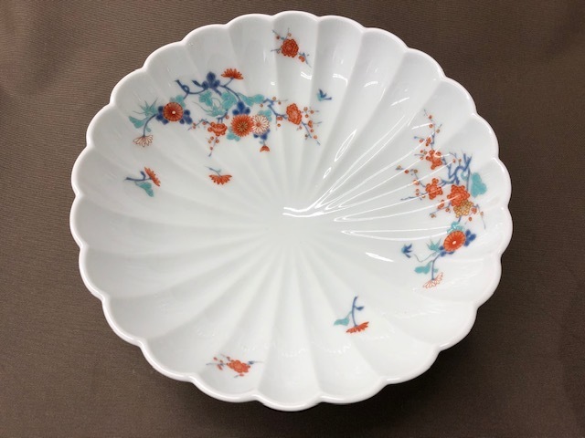 新品】【未使用品】深川製磁 色絵花鳥紋 有田400年セットⅡ