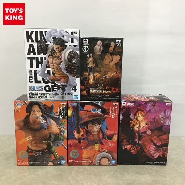 1円 未開封含 One Piece ワンピースマニアが本気で三兄弟をプロデュースしたらこうなった 等 ルフィ エース ナミ 他 の落札情報詳細 ヤフオク落札価格情報 オークフリー スマートフォン版