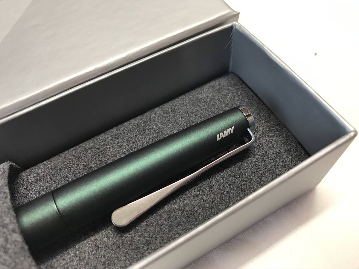 限定品☆ LAMY ラミー ボールペン ステュディオ レーシンググリーンの