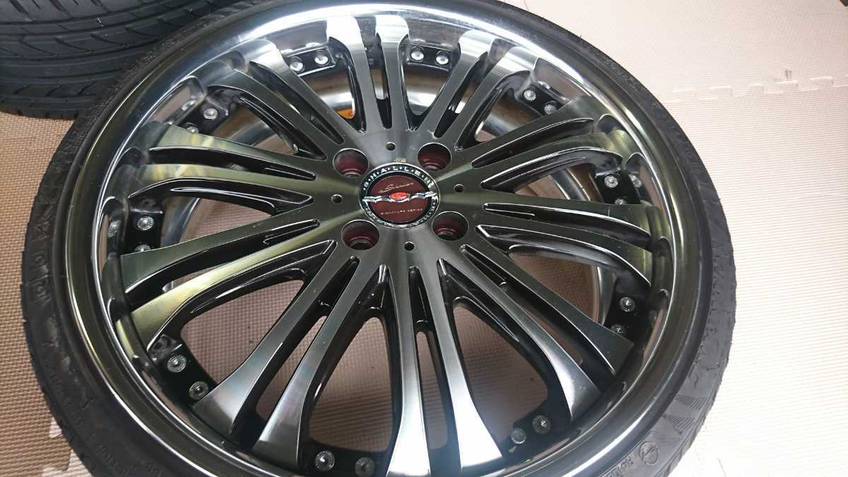 AME シャレン 17インチ 6.5J ＋33が2本 ＋40が2本 PCD100 4穴