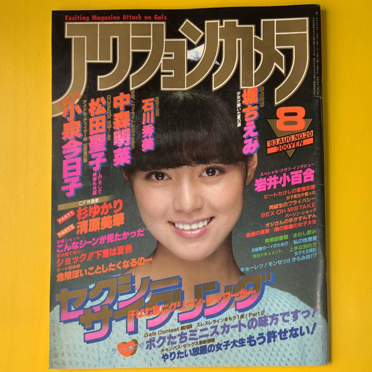 ☆実質1円スタート☆送料無料☆雑誌 アクションカメラ 1983年8月号