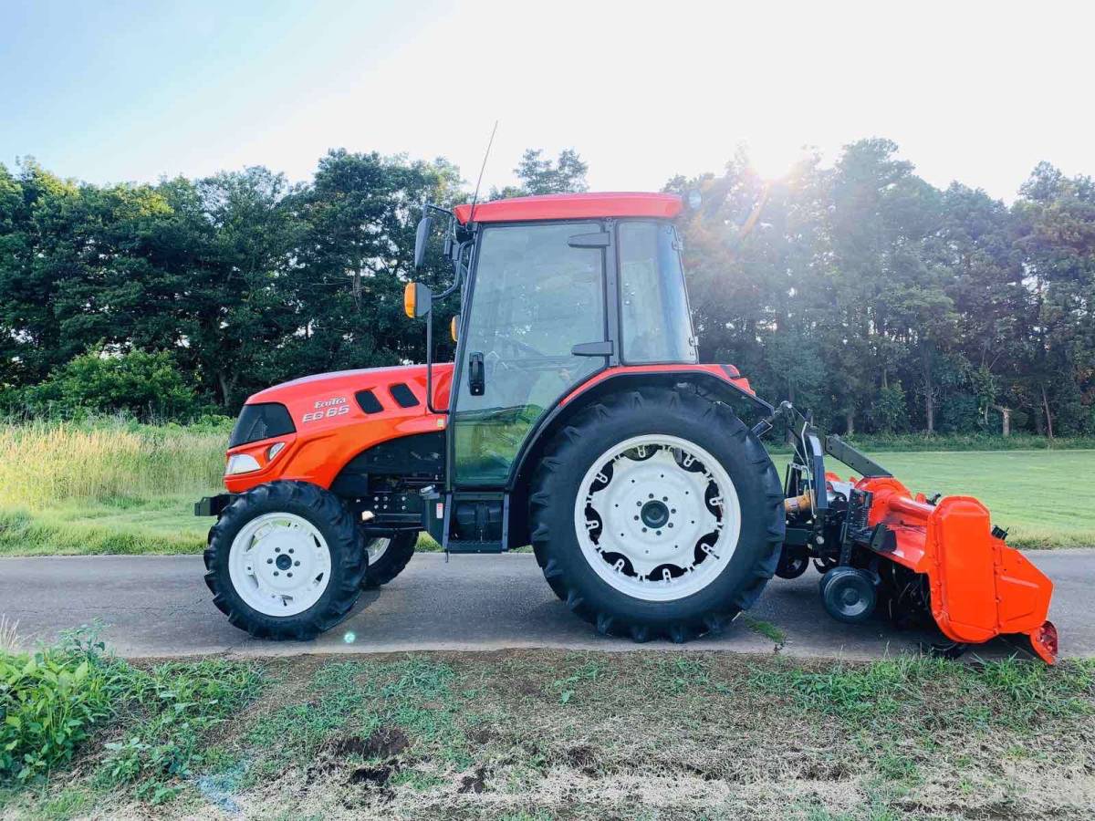 ヤンマートラクターEG65 65馬力 エコトラデルタ アワメーター