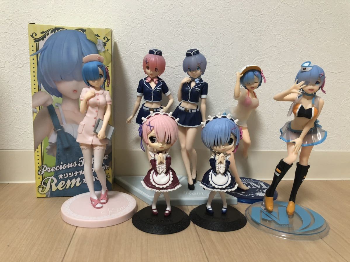 新品 プライズ Re ゼロ リゼロ レム フィギュア タイトー Qposket キューポシェ スチュワーデス 水着 ナース 未開封 ナース レース サロペット の落札情報詳細 ヤフオク落札価格情報 オークフリー スマートフォン版