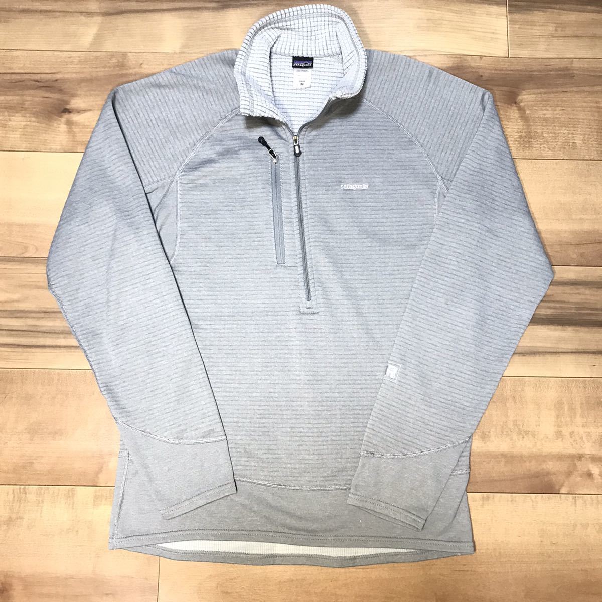 Patagonia】パタゴニア☆R1 ハーフジップ プルオーバー 青 L