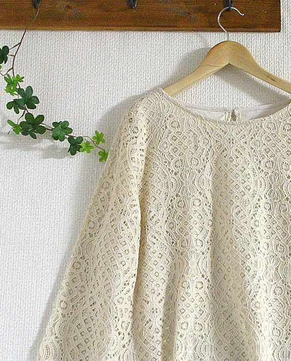 新☆横浜元町ゼラールZelal☆総レースプルオーバーブラウスCL大きいサイズ15 未使用・タグ付き！元町ゼラール レース 長袖　プルオーバー 3L