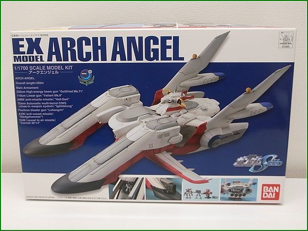 新品 未組立 Exモデル 機動戦士ガンダムseed アークエンジェル 1 1700 の落札情報詳細 ヤフオク落札価格情報 オークフリー スマートフォン版