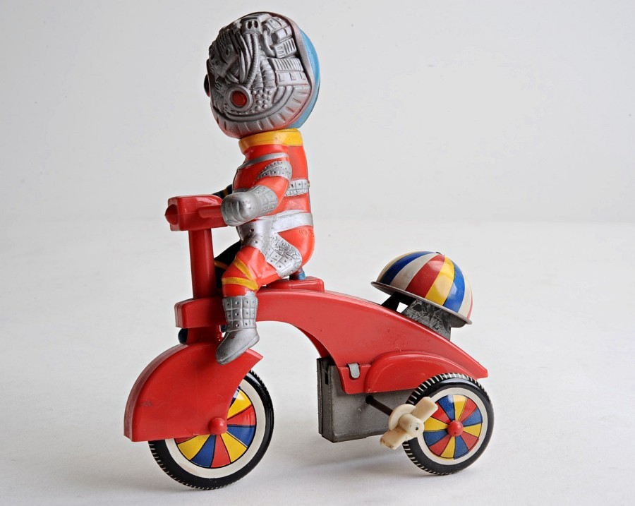 301101103◇タカトク 人造人間キカイダー 三輪車 ソフビ ブリキ