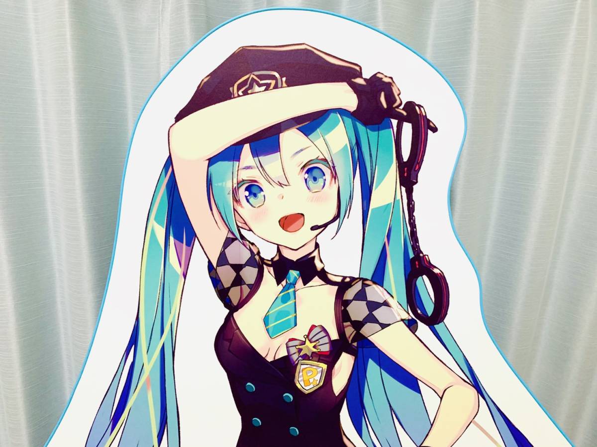 初音ミク 等身大パネル ミクculture 初音ミク×「39Culture」 コラボレーションストア渋谷ロフトを