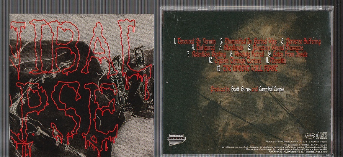 国内廃盤】Cannibal Corpse CD 国内廃盤】Cannibal Corpse CD 国内廃盤】Cannibal Corpse CD 国内廃盤】Cannibal Corpse CD