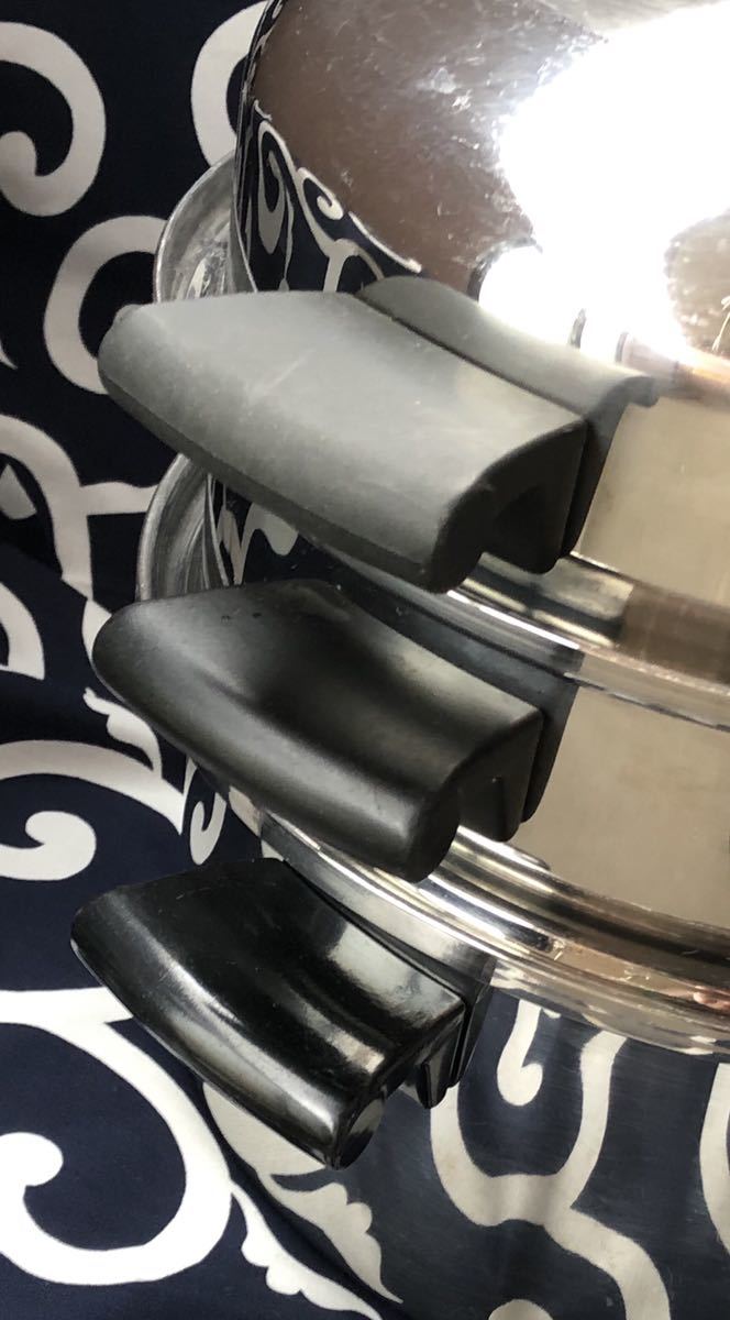 中古 アムウェイ クイーンクック６ｌシチューパンセット 18 8ステンレス 鍋 ガス ｉｈ可 万能カップ欠品 の落札情報詳細 ヤフオク落札価格情報 オークフリー スマートフォン版