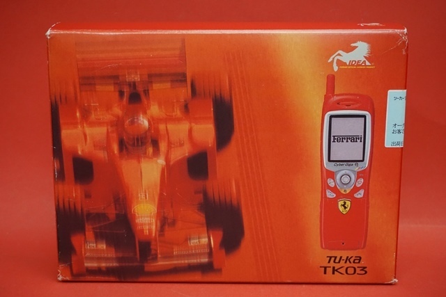 京セラ FERRARI フェラーリ TU-Ka ツーカー IDEA イデア TK-03
