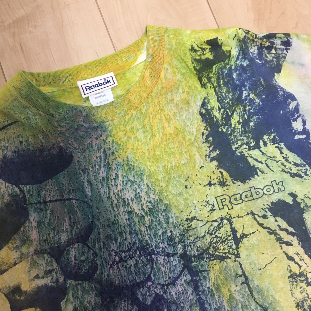 ビッグシルエット Usa製 90s ヴィンテージ Reebok リーボック タイダイtシャツ フリーサイズ Xl以上 アメリカ製 総柄 染め 90年代 の落札情報詳細 ヤフオク落札価格情報 オークフリー スマートフォン版