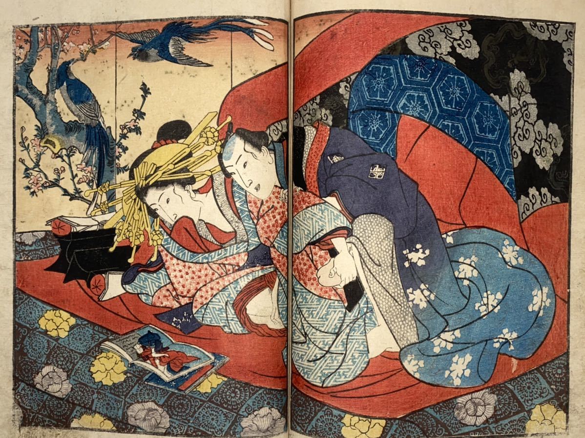 87kf64　綿本 日本画 春画 画集　・絵画・枕絵・艶画・美人画 87kf64 綿本 日本画 春画 画集 ・絵画・枕絵・艶画・美人画