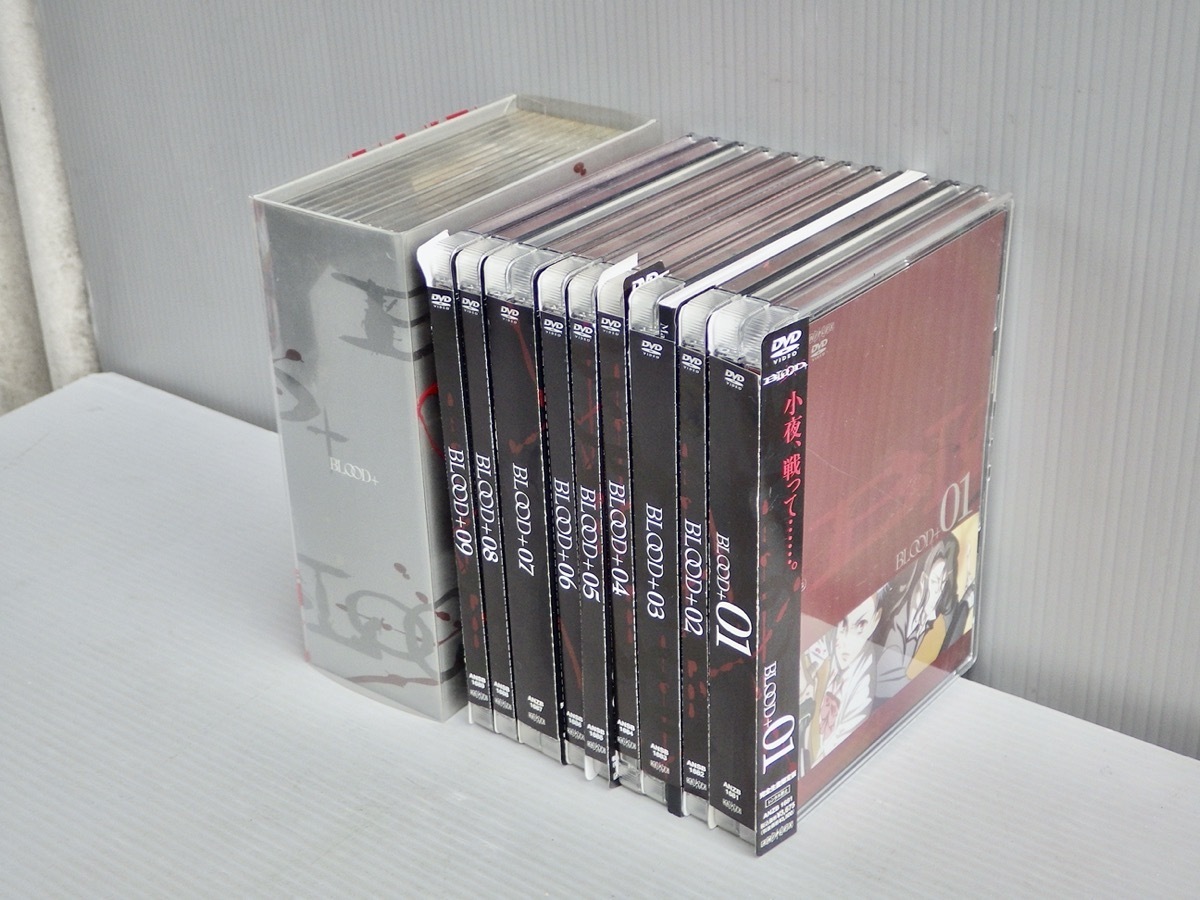 Dvd Blood 01 09 全13巻のうち1 9巻セット 監督 藤咲淳一 キャラクターデザイン 箸井地図 特製収納ケース付き の落札情報詳細 ヤフオク落札価格情報 オークフリー スマートフォン版