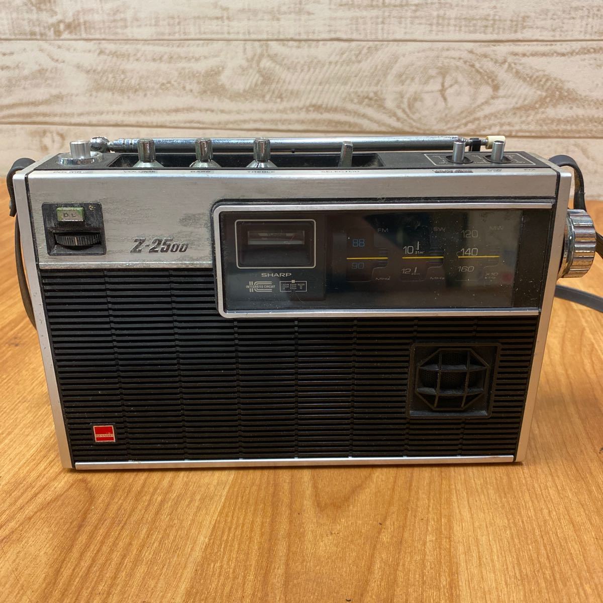 シャープ SHARP Z-2500 【TO】SHARP シャープ FY-72J Z-2500 ラジオ